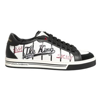Dolce & Gabbana Sneakers, male, White, Size: 7 US Roma Low-Top Sneaker