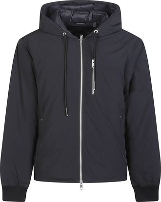Moose Knuckles Northdale Ring-Detail Hooded Down Jacket