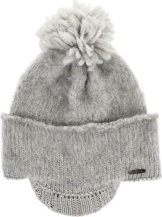 Dsquared2 Grey Wool-Blend Beanie With Visor