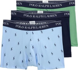 Polo Ralph Lauren Set di 3 boxer con logo - Blu
