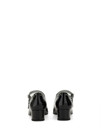 Carel Mary Jane Leather Pump - Black