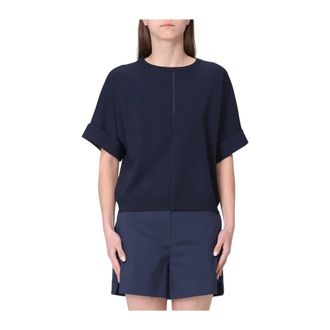 KANGRA Sweaters Blue - Dames - Ronde hals truien - Blauw - S - Truien & Vesten