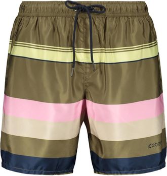 Iceberg Badmode, Heren, Veelkleurig, M, Polyester, Zomerbroek