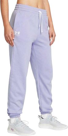 Under Armour Rival-joggingbroek van badstof voor dames (Lila)