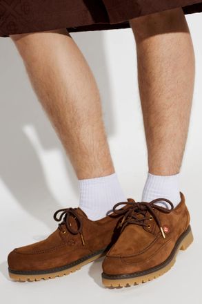 Casablanca Hideki Suede Shoes, Mens, Brown
