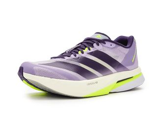 adidas Adizero Boston 13 Running Shoes Womens Shoes Powder Plum/Aurora Plum/Preloved Violet : 10.5 C - Medium, Textile