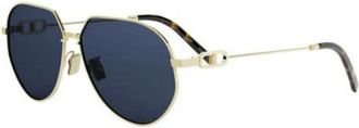 Dior unisex, Accessoires, Blauw, Maat: 61 MM