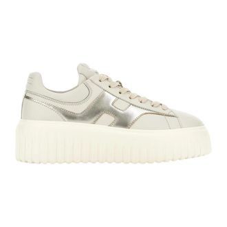 Hogan H-Stripes Sneakers - Dames - Sneakers - Beige - 40 EU - Schoenen