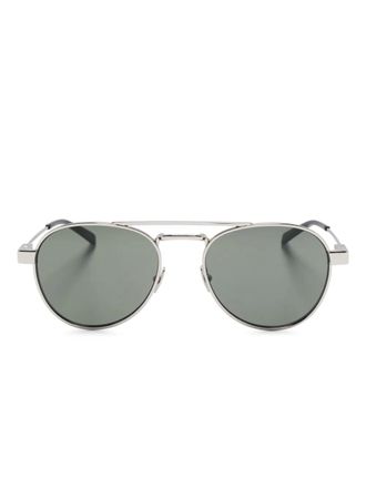 Saint Laurent Eyewear round-frame sunglasses - Silver