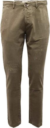 BRIGLIA 1949 Broeken, Heren, Groen, W44, Katoen, Bg 28 B Pantalone 4 Tasche