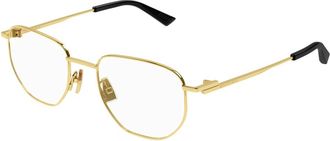 Bottega Veneta Fashion Brillen - unisex - Brillen - Geel - 50 MM - Accessoires