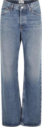A Gold E Kelly Jeans - Dames - Flared Jeans - Blauw - W24 - Jeans