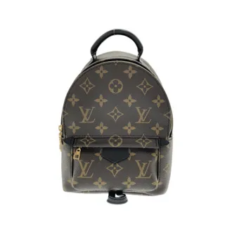 Louis Vuitton Brown Coated Canvas Backpack (Pre-Owned)