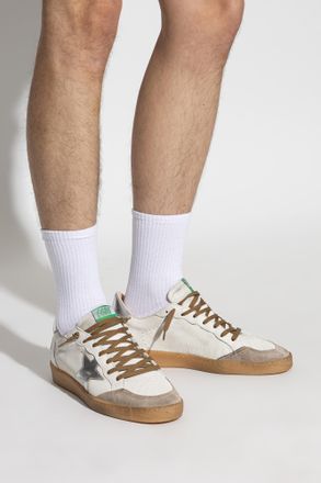 Golden Goose Ball Star Sports Shoes, Mens, White