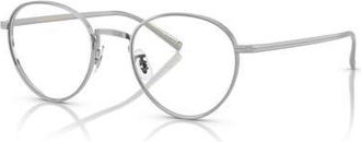 Oliver Peoples 49mm Phantos optical glasses in Silver at Nordstrom