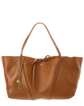Chlo&eacute; East West Leather Tote