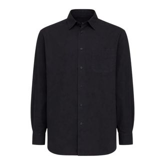 A.P.C. Casual Shirts, male, Blue, Size: XL Chemise Malo Logo