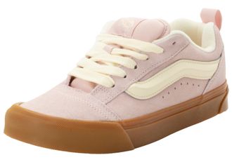Vans Sneaker VANS Knu Skool, Damen, Gr. 36,5, o3n, gum sepia rose, Leder, Schuhe Sneaker