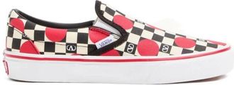 Vans Slip-On - Dames - Sneakers - Rood - 36 EU - Katoen - Schoenen
