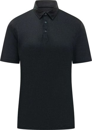 HUGO BOSS Tops, Heren, Blauw, L, Polo Shirts