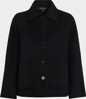 Neiman Marcus Double-Faced Cashmere Jacket