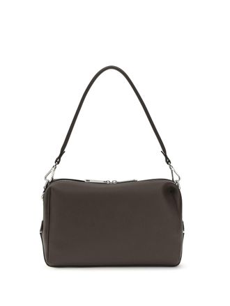 Fendi Mens Shoulder Bag Lui Chocolate Calf Leather Chocolate-Palladium Chocolate/palladium