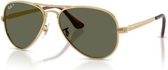 Ray-Ban Aviator MAX Rb 3925 001/58 Zonnebrillen - unisex - Zonnebrillen - Geel - 58 MM - Accessoires
