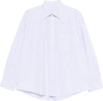 Birgitte Herskind Lorenzo Katoenen Shirt - Dames - Overhemden - Blauw - 2XS - Katoen - Overhemden