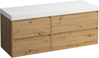 Laufen Lani Encimera De Lavabo Blanco Mate Incl. Mueble Bajo - Laufen