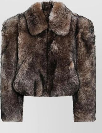 Chlo&eacute; faux fur jacket