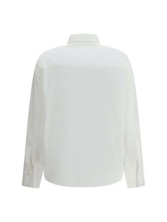 Brunello Cucinelli Womens Shirt Embellished Cotton White
