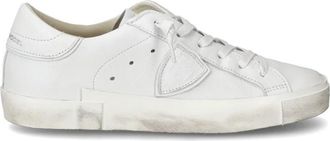 Philippe Model Sneakers Prsx Tennis - Dames - Sneakers - Wit - 38 EU - Katoen - Schoenen
