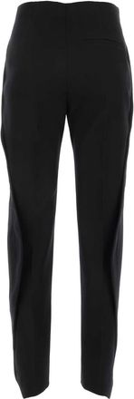 Bottega Veneta Womens Wool Trousers Black