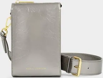 Katie Loxton Avery Slim Crossbody Bag in Pewter at Nordstrom