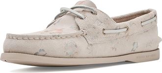 Sperry Top-Sider AO 2 Eye Womens Flat Shoes Floral : 6.5 M (B), Leather