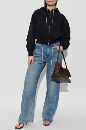 Alexander Wang Hoodie, Womens, Black