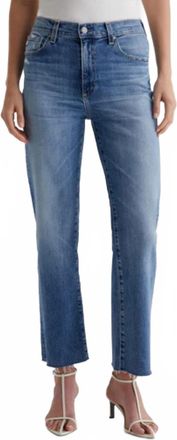 AG - Adriano Goldschmied Brinley Crop Jeans In Italian Vintage