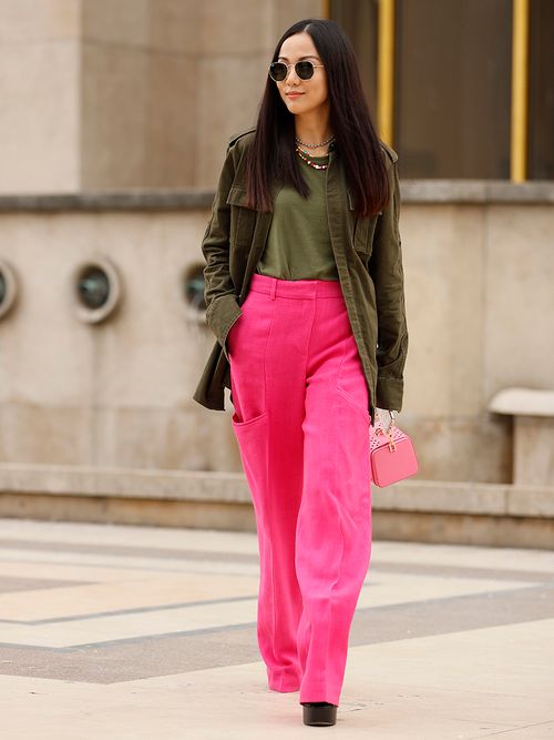 look street style PFW