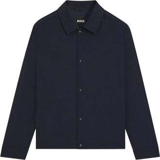 HUGO BOSS Hombre, Chaquetas, Azul, Talla: L