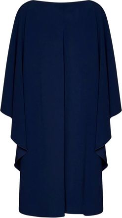 Alberta Ferretti Kleedjes, Dames, Blauw, L, Dameskleding Jurk Blauw Ss 23