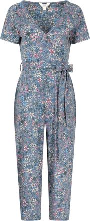 Mountain Warehouse Dames/Dames Santorini Floral Wrap Jumpsuit (Grijs)