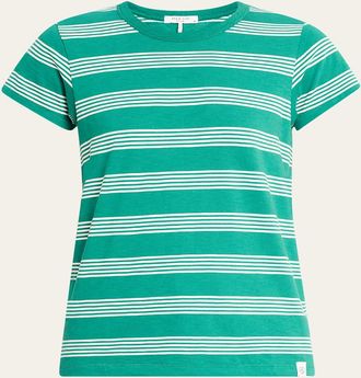 Rag & Bone The Striped Baby Tee