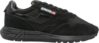 Autry Suede Hyperway Sneakers - Dames - Sneakers - Zwart - 38 EU - Katoen - Schoenen