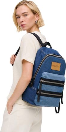 Marc Jacobs Womens Backpack Blue Cotton Denim Bags - Backpacks