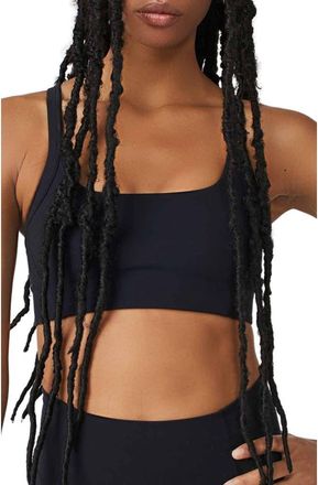 Free People FP Movement Never Better Racerback Bra in Black at Nordstrom, Size X-Small