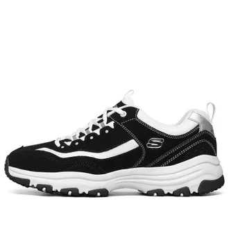 Skechers DLites I-Conik Low-Top Running Shoes Black/White 8790091-BKW