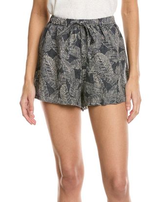 Faherty Palma Linen Drawstring Short