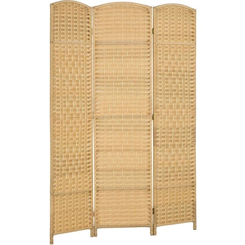 Cloison De Separation Interieur Paravent 3 Panneaux Dim. 2,53L X 0,5l X 1,82H M Store Latéral Paravent Exterieur