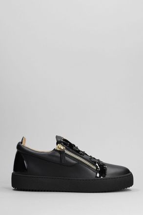 Giuseppe Zanotti A1 Sneakers In Black Leather