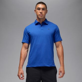 Nike Jordan Mens Jordan Sport Dri-FIT Golf Polo in Blue | HQ8688-480